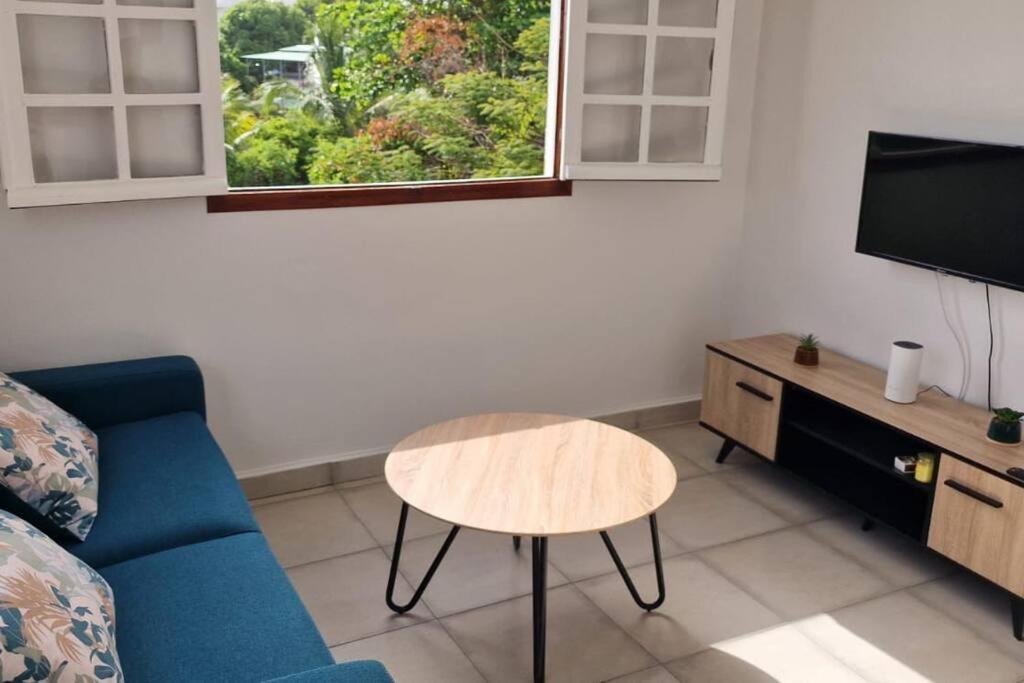 Joli T2 En Bas De Villa Vue Jardin Et Mer Вьё-Абитан Экстерьер фото